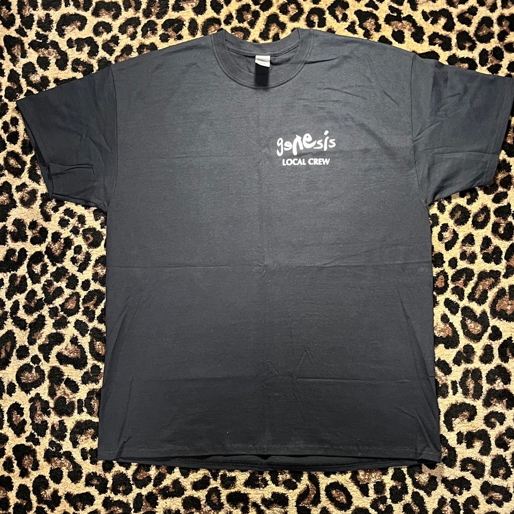 Genesis 2021 The Last Domino Tour Backstage Crew T-Shirt